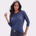 thumbnail image 1 of LASCANA Women's Long Sleeve Knit Top, 1 of 6