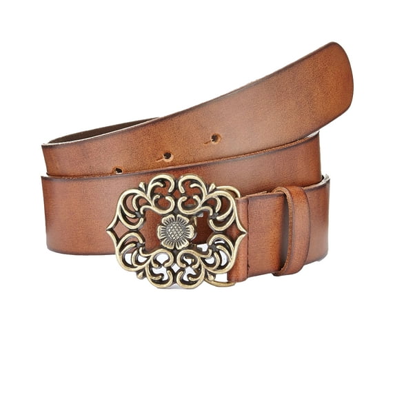 LASCANA Women's Ornate Leather Belt