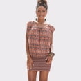 thumbnail image 1 of LASCANA Women's Patterned Round Neckline Dress Flower, 1 of 6