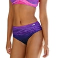 thumbnail image 1 of LASCANA Women's Printed Mid Rise Bikini Swimsuit Bottom, 1 of 5