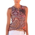 thumbnail image 1 of LASCANA Women's Sleeveless Keyhole Top Hardware, 1 of 5
