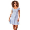 thumbnail image 1 of LASCANA Women's Smocked Pattern Dress Smocking, 1 of 5