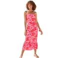 thumbnail image 1 of LASCANA Women's Strapless Floral Dress Buttons, 1 of 5
