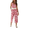 thumbnail image 1 of LASCANA Women's Wrap Look Jumpsuit Smocking, 1 of 5