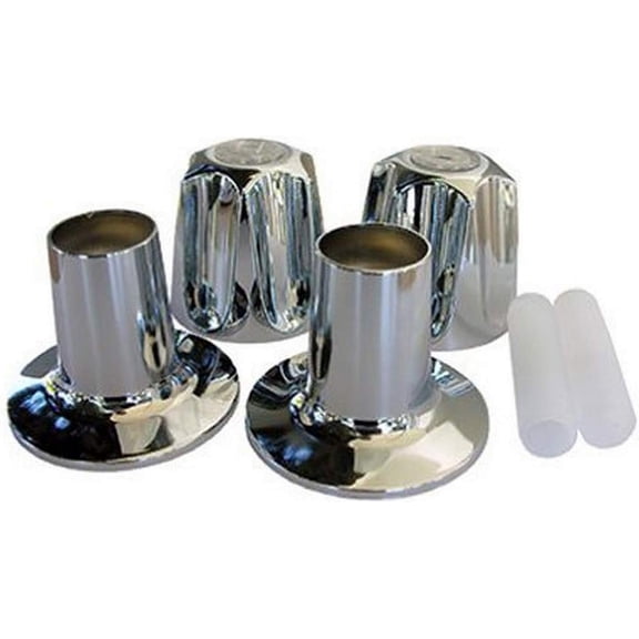 LASCO 01-9151 Two Valve Chrome Verve Tub and Shower Trim Set for Price Pfister Brand