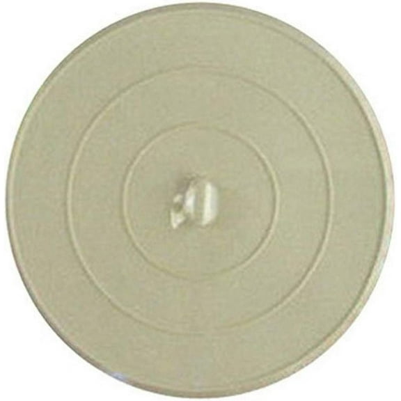 LASCO 02-3311 White Rubber Flat Suction Type Stopper with 4-3/4-Inch Diameter