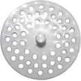 thumbnail image 1 of LASCO 02-4021 White Plastic Disposal Sink Strainer Fits Most, 1 of 1
