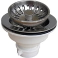 thumbnail image 1 of LASCO 03-1059SN SN HD PVC Kitchen Strain, 1-Pack, Satin Nickel, 1 of 1