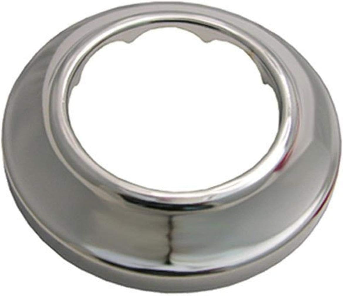 LASCO Chrome Tub And Shower Flange - Replacement For Gerber Brand Plumbing Fixtures