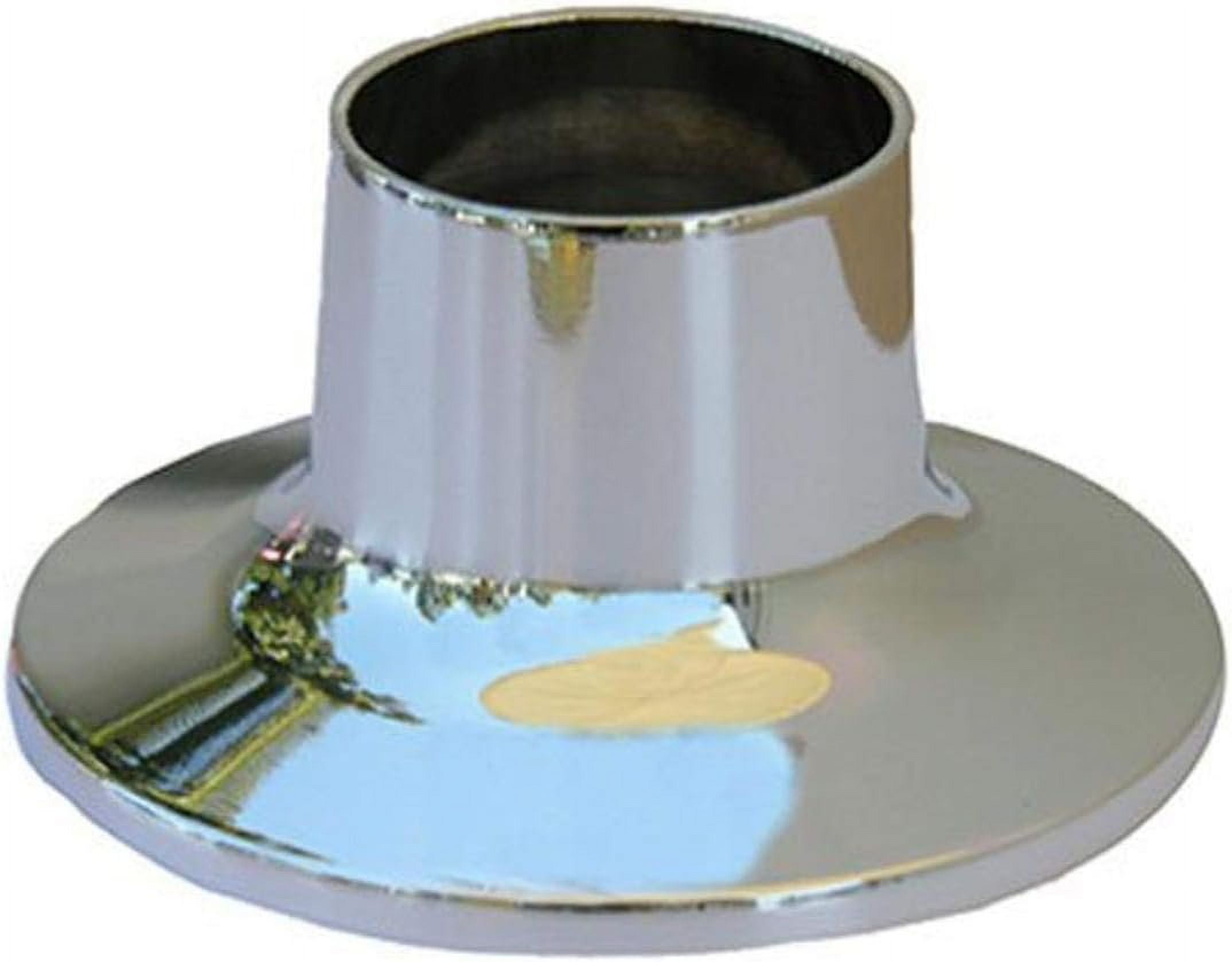 Chrome Plated Metal Widespread Tub and Shower Flange