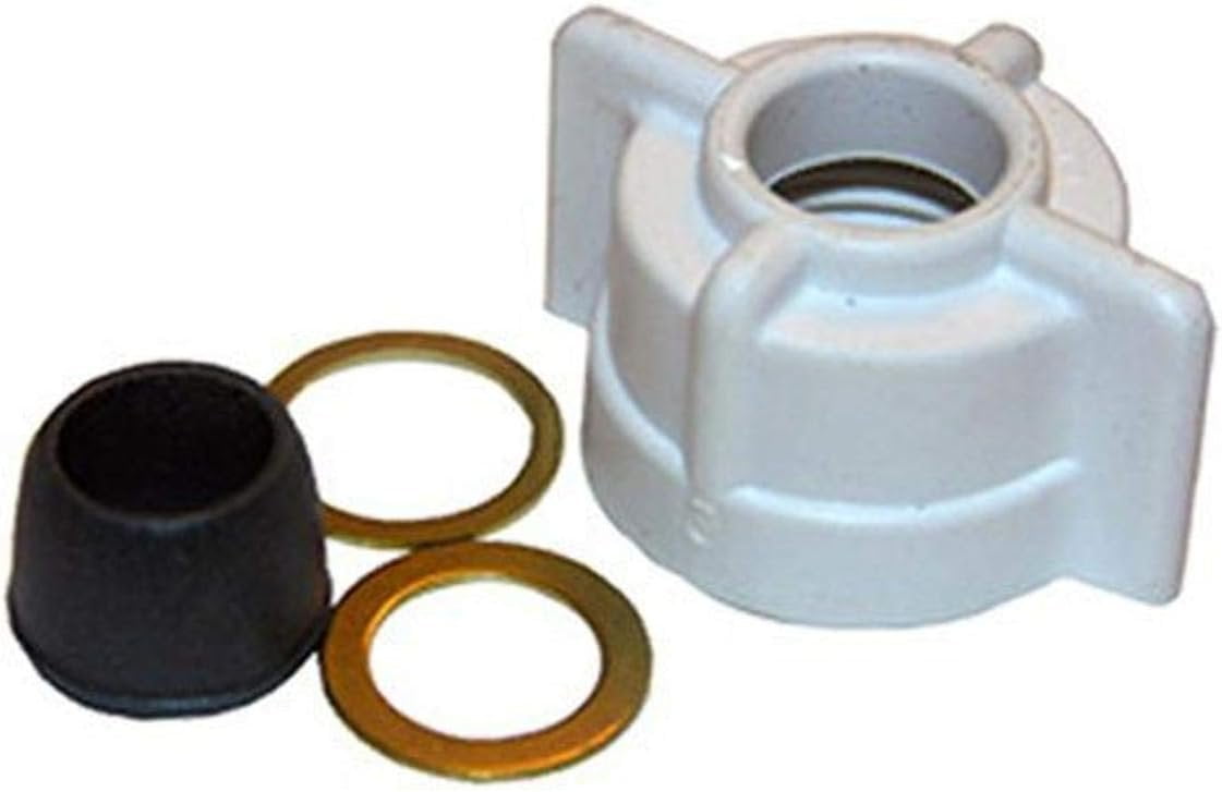 LASCO 03-1847 Faucet Plastic Slip Joint Supply Tube Connection Nut 3/8 ...