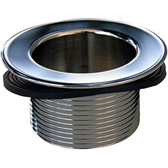 LASCO 03-5001 Bathtub Drain Shoe Strainer 1 1/2 Inch Coarse Chrome Plated