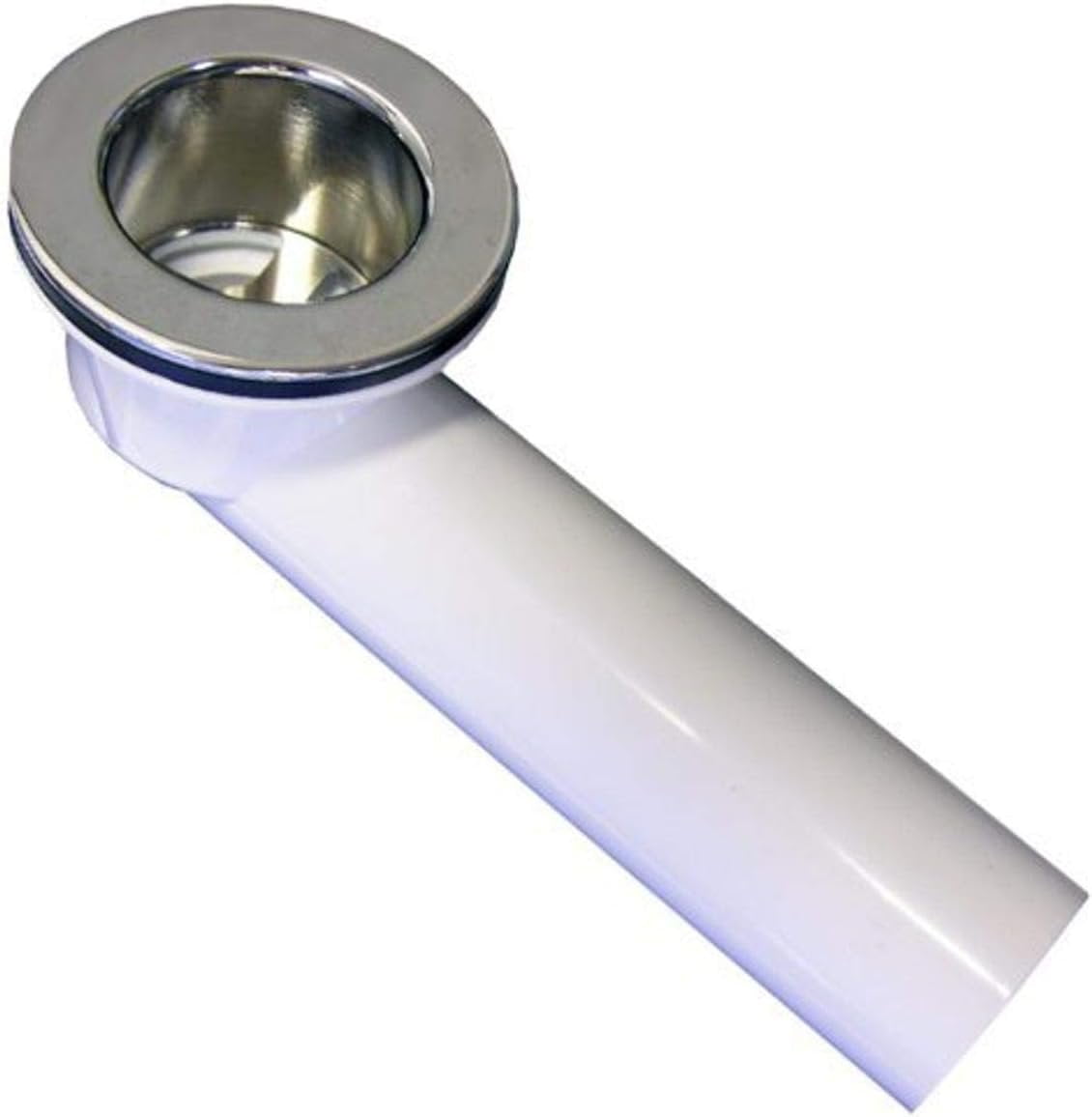 1.5 Inch PVC Bathtub Shoe with Chrome Strainer