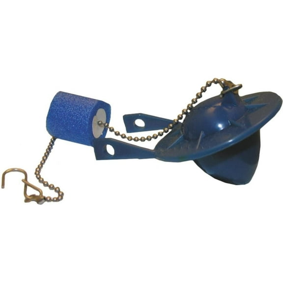 LASCO 04-1543 Float On Chain, and Weep Hole In Cone Vinyl Toilet Flapper