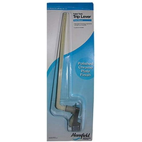 LASCO 04-1808 Toilet Flush Lever Mansfield Straight Plastic Arm, Chrome Plated Handle, 7-Inch