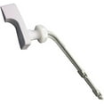 thumbnail image 1 of LASCO 04-1817 45 Degree Angle 6-Inch Plastic Arm American Standard Replacement Toilet Flush Lever, White Handle, 1 of 2