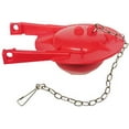 thumbnail image 1 of LASCO 04-2143 3-Inch Toto Style Toilet Flapper, Fits Many Manufacturers, Red Rubber, Carded, 1 of 1