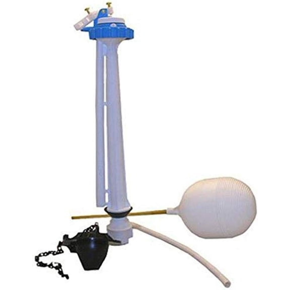 Lasco Fittings Toilet Ballcock Fill Valve Kit - Anti-Syphon Plastic, Ball Valve - 4 Pack