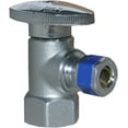 thumbnail image 1 of LASCO 06-9201-MASTER Angle Stop Quarter Turn Ball Valves, 1/2-Inch Iron Pipe Inlet X 3/8-Inch Compression Outlet, Chrome, 96-Pack, 1 of 1