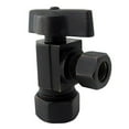 thumbnail image 1 of LASCO 06-9211OB Angle Stop Quarter Turn Ball Valve, 5/8-Inch OD Compression Inlet X 3/8-Inch OD Compression Outlet, Dark Oil-Rubbed Bronze, 1 of 1