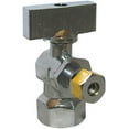 thumbnail image 1 of LASCO 06-9265 Angle Stop Quarter Turn Ball Valves, 1/2 Iron Pipe Inlet X 1/4-Inch Compression Outlet, Chrome, 1 of 1