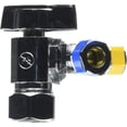 thumbnail image 1 of Lasco Fittings Quarter Turn 3-Way Valve - Brass, Chrome - 3/8 In x 1/4 In Outlet, 1 of 2