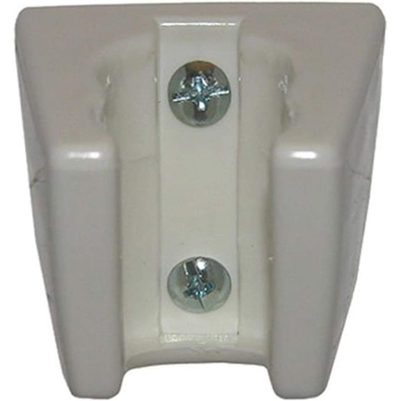 LASCO 08-2411 3 Position Wall Mount Bracket Hand Held Shower Head, White Plastic