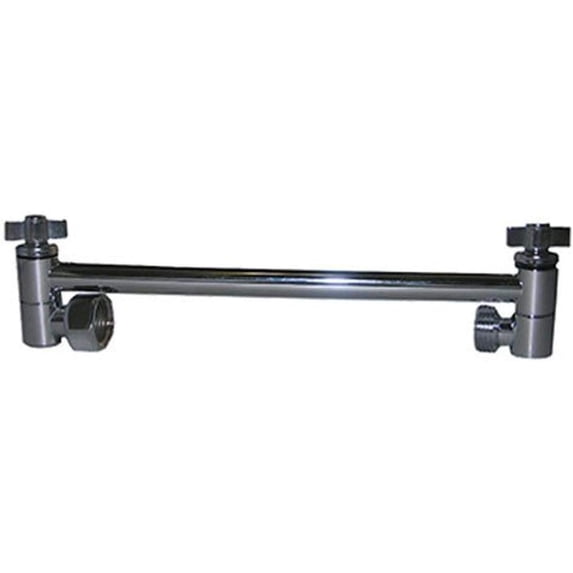 LASCO 08-2455 Shower Arm with Adjustable All Directional, Chrome Plated