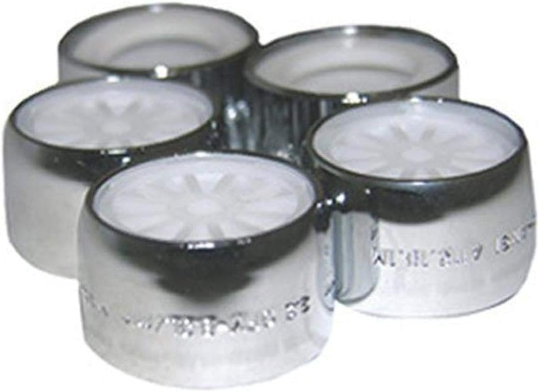 LASCO 09-1015 Chrome Plated 2.2 GPM Female Thread Aerator, 5-Pack