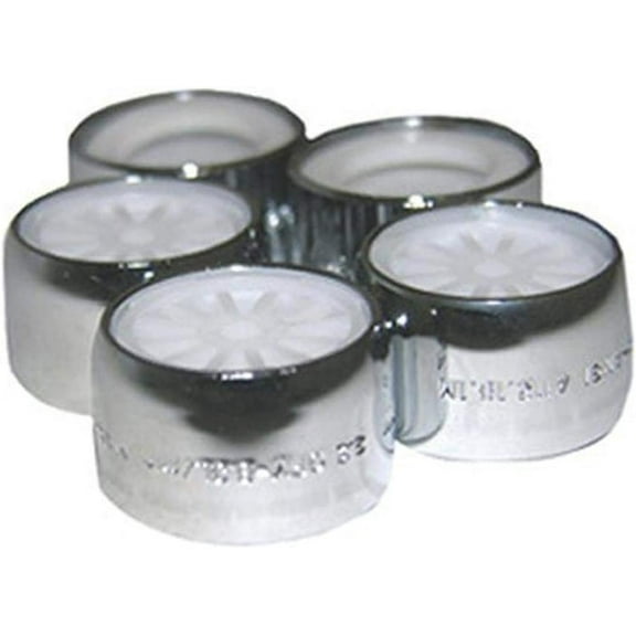 LASCO 09-1015 Chrome Plated 2.2 GPM Female Thread Aerator, 5-Pack