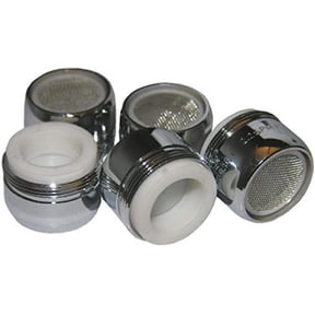 LASCO 09-1017 Chrome Plated 2.2 GPM Dual Thread Aerator, 5-Pack