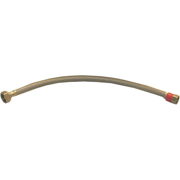 LASCO 10-0321 1/2-Inch Compression by 1/2-Inch IPS by 20-Inch Water Supply Connector