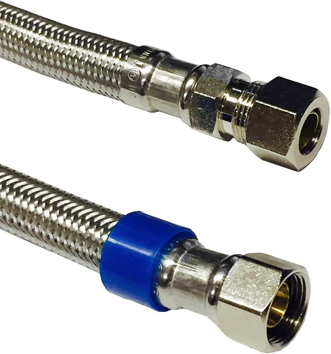 20" Stainless Steel Braided Water Supply Line