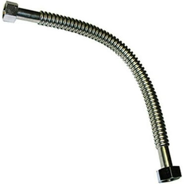 LASCO 10-1372 3/4-Inch Female Pipe Thread by 15-Inch Long MagnaFlex with Stainless Steel Flexible Water Flex