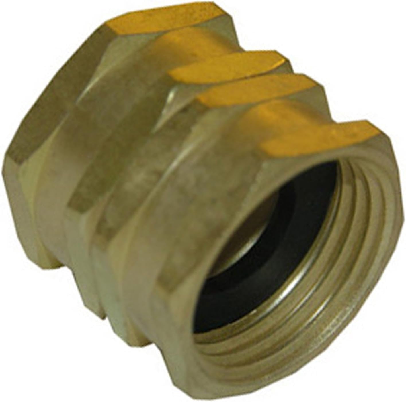 LASCO 1/2-Inch Faucet Lock Nut Kit (03-1911) - Die Cast Nuts And Flat Rosettes For Faucet Installation