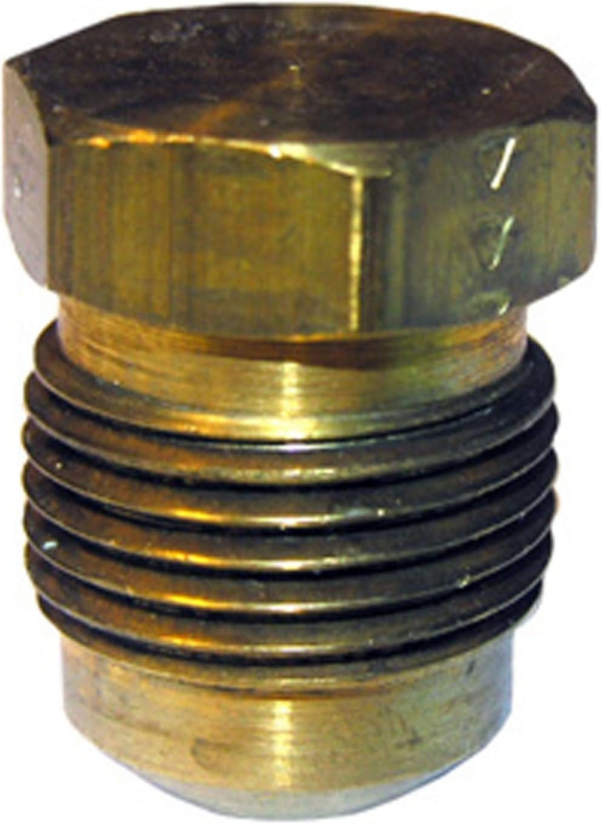 Flared Plug Lasco Fittings Brass Flare Plug - Durable - 1/2 In, Gold - Walmart.com