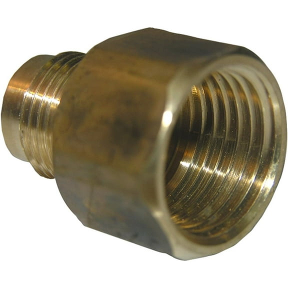 LASCO 17-4631 3/8-Inch Flare by 3/8-Inch Female Pipe Thread Brass Adapter