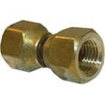 thumbnail image 1 of LASCO 17-5911 1/4-Inch Female Flare Swivel Brass Adapter, 1 of 5