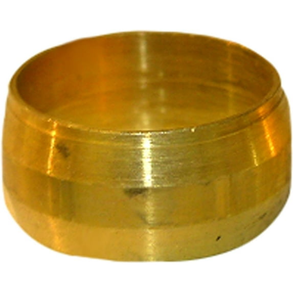 Lasco Fittings Compression Brass Sleeves - 5/8 Inch - 2 Piece