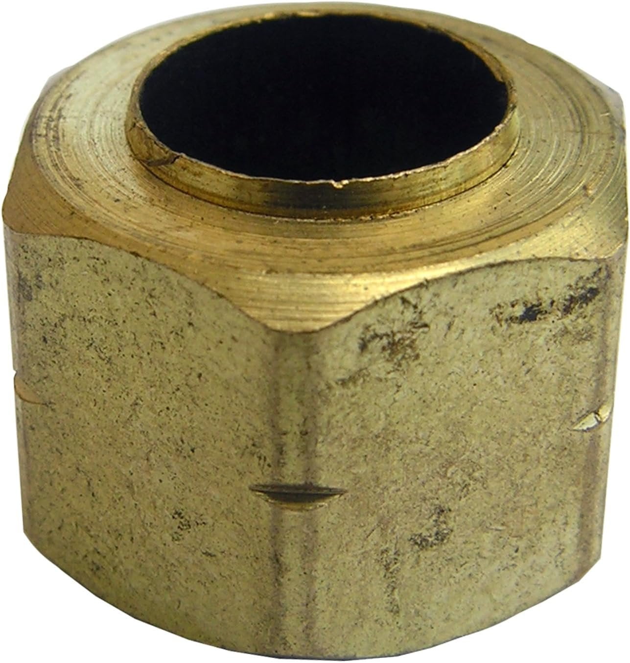 Lasco Fittings Compression Brass Nut and Sleeve - 2 Piece, 1/4 Inch ...