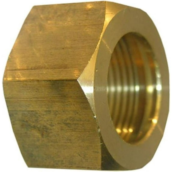 LASCO 17-6121 5/16-Inch Compression Brass Nuts, 2-Piece