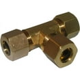 thumbnail image 1 of LASCO 17-6449 1/2-Inch Compression Brass Tee, 1 of 1
