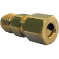thumbnail image 1 of Lasco Fittings Brass Compression Adapter 17-6755 - 3/8 In. Female x 1/4 In. Male - 3/8" x 1/4", 1 of 1