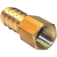 thumbnail image 1 of LASCO 17-7633 3/8-Inch Female Pipe Thread by 5/16-Inch Hose Barb Brass Adapter, 1 of 1