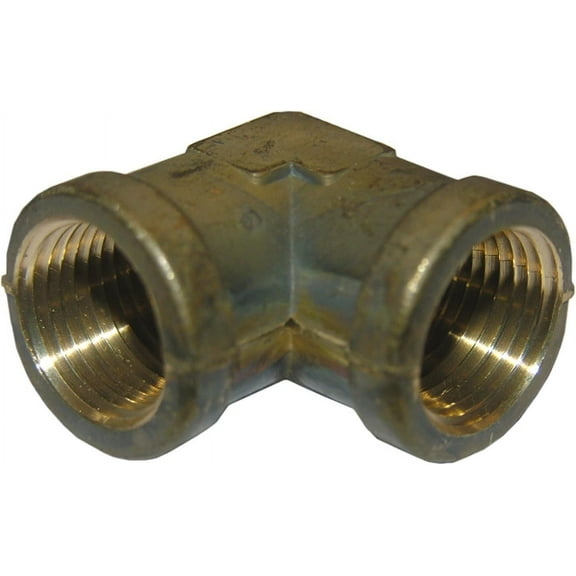 LASCO 17-9011 3/4-Inch Female Pipe Thread Brass 90-Degree Ell/Elbow