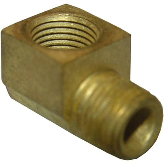LASCO 17-9071 1/8-Inch Female Pipe Thread by 1/8-Inch Male Pipe Thread Brass 90-Degree Street Ell/Elbow