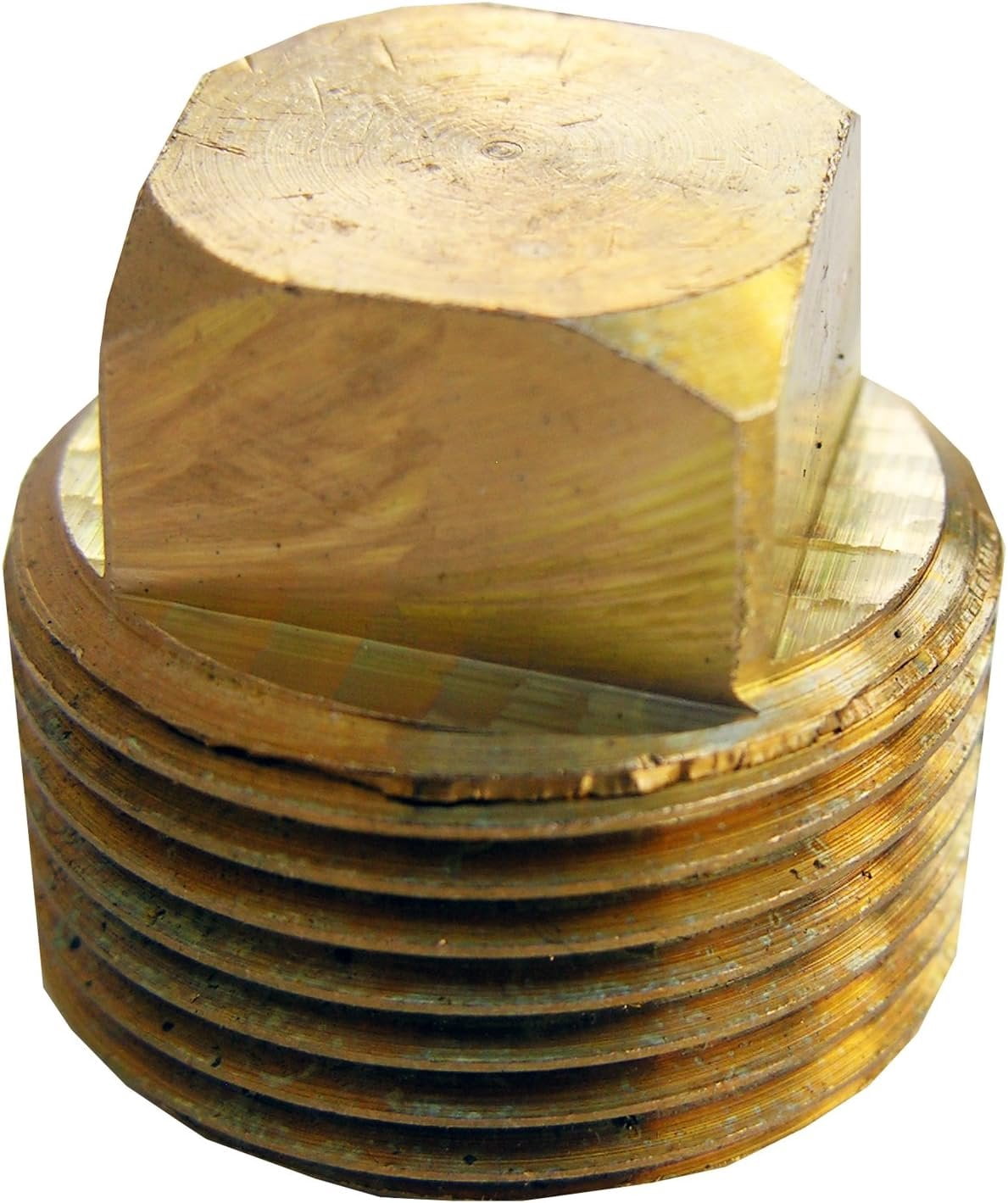 Plug Square Head From Rms Lasco Fittings Brass Pipe Plug Square Head - 3/4 In. Pipe Thread ...