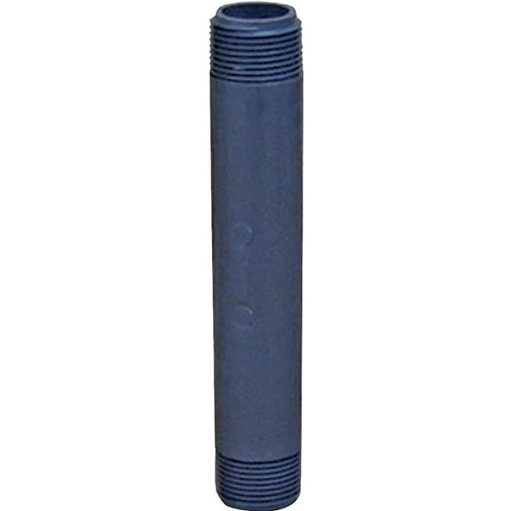 LASCO 212100BC Pipe Nipple, 1-1/4 in, PVC, SCH 80 Schedule, 10 in L