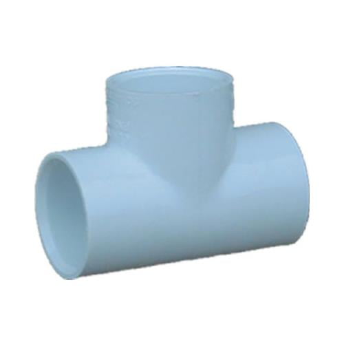 31405 PVC Pressure Pipe Fitting,Tee, White PVC, 1/2-In. - Quantity 300