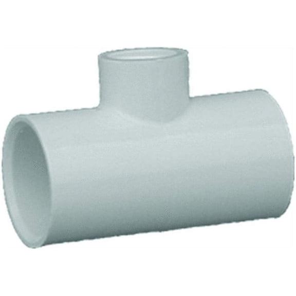 Charlotte Pipe Reducing Tee - PVC SCH 40, Slip x FIP - 1-1/2 x 1/2 In